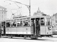 Tramvajska motorna kola M-22 konstruktora D. Mandla, Zagrebački električni tramvaj, 1922